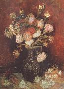 Vincent Van Gogh Vase wtih Asters and Phlox (nn04) Spain oil painting artist